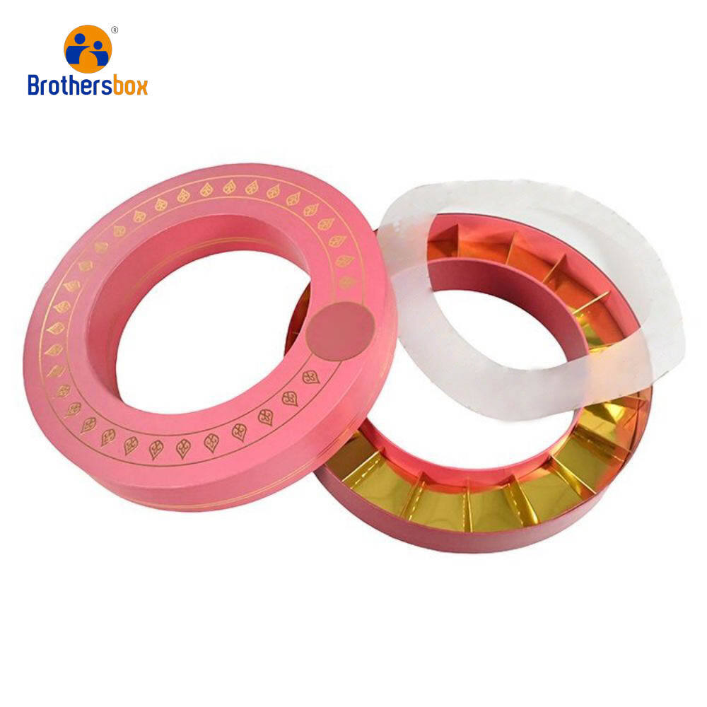 Circular Shape Empty Candy Box