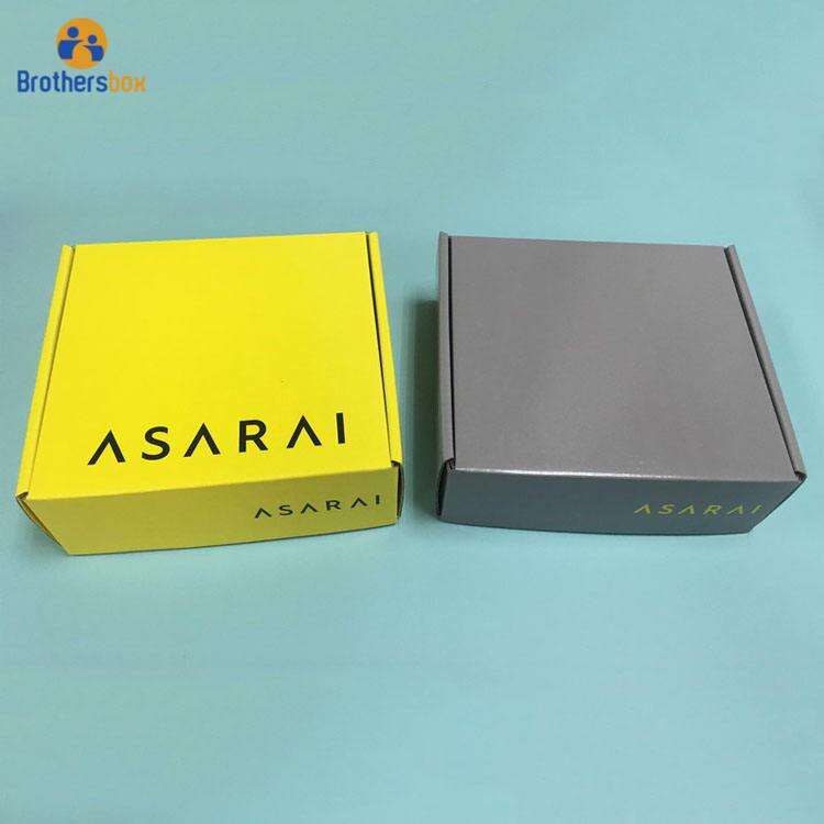 Custom Packaging Shipping Boxes / Full Printing Foldable Corrugated Paper Box