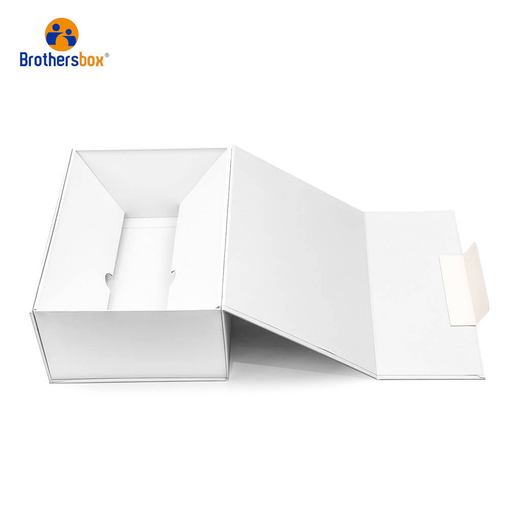 Custom Foldable Box No Magnet & Double - Sided Tape