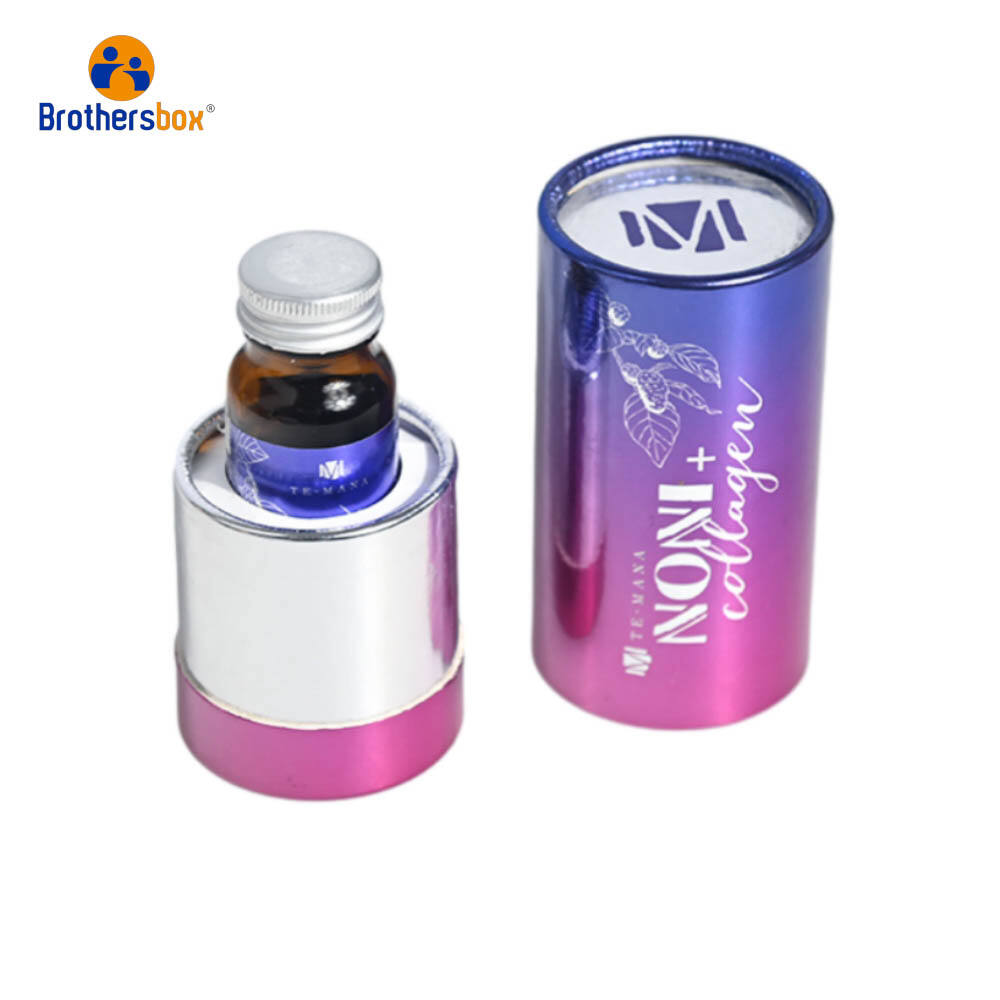 Custom Cylinder Cosmetic Packaging Boxes Wholesale