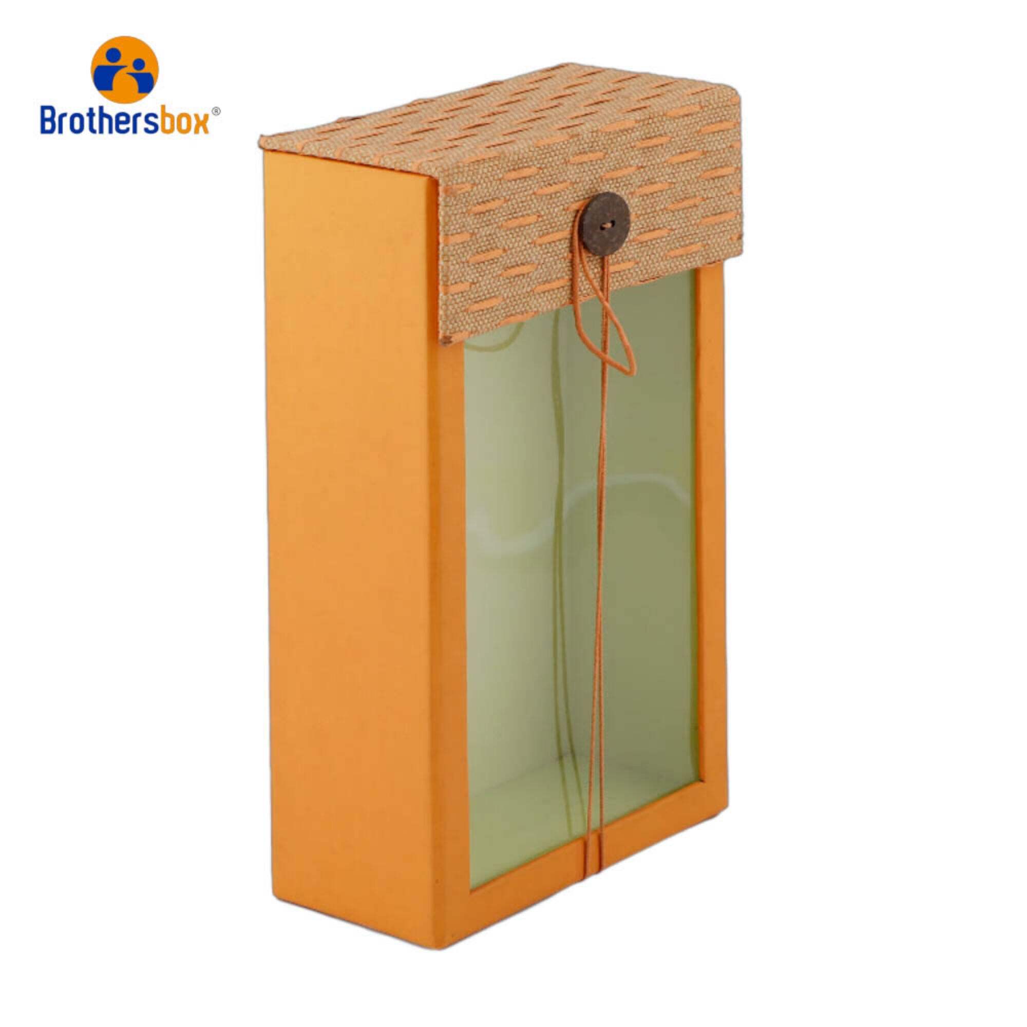 Custom Eco-friendly Wine Bottle Box with Window