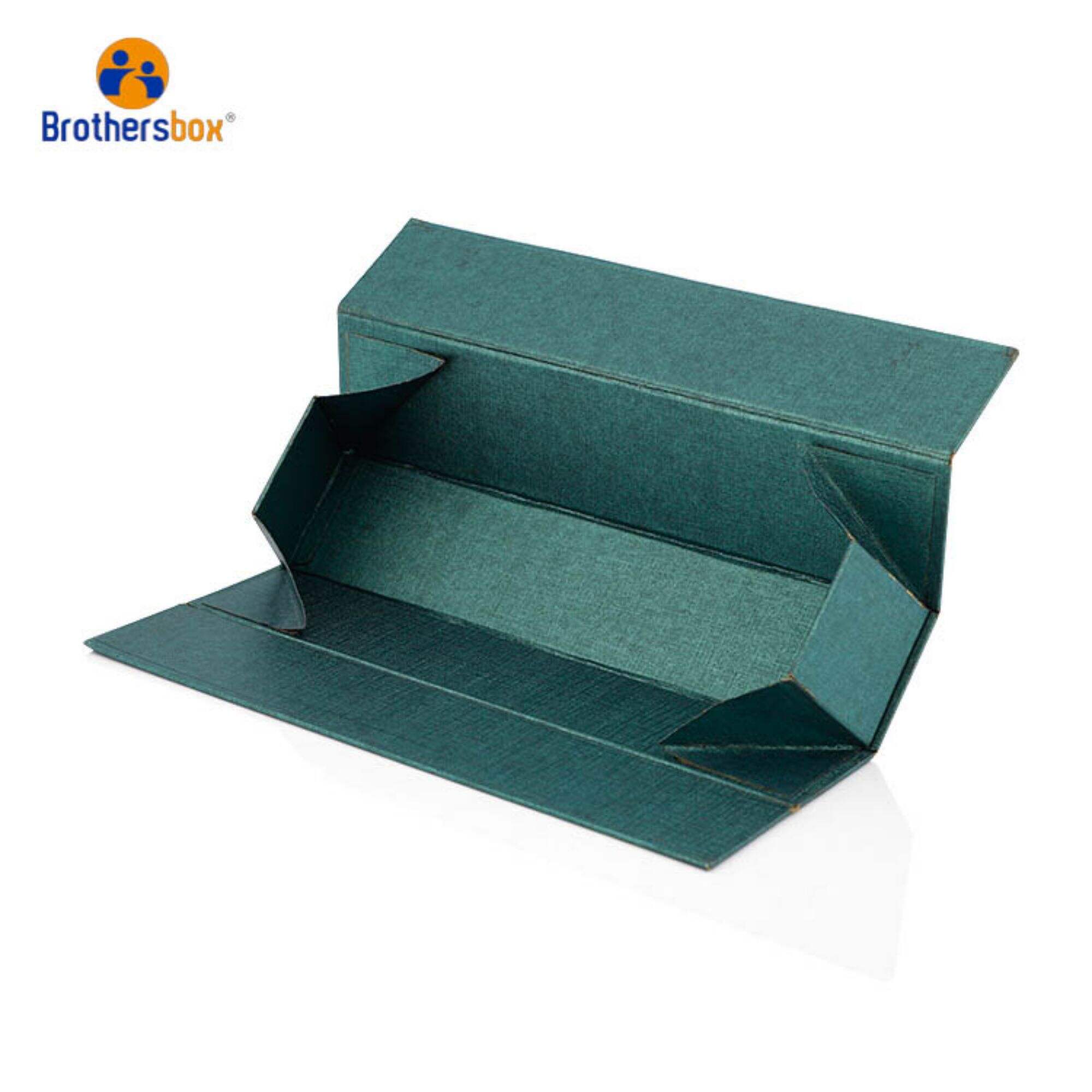 Dark Green Color Rectangular Foldable Gift Box