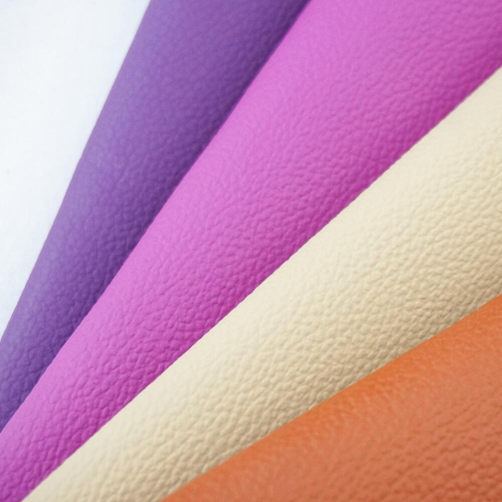 PVC Faux Leather Suppliers Abrasive Resistance Recycled Microfiber Synthetic Pu Leather For Car Seeat