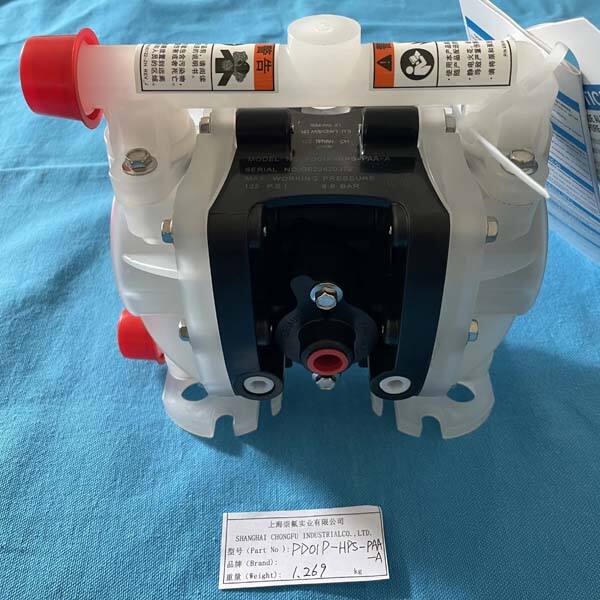 Diaphragm pumps for heavy-duty industrial applications