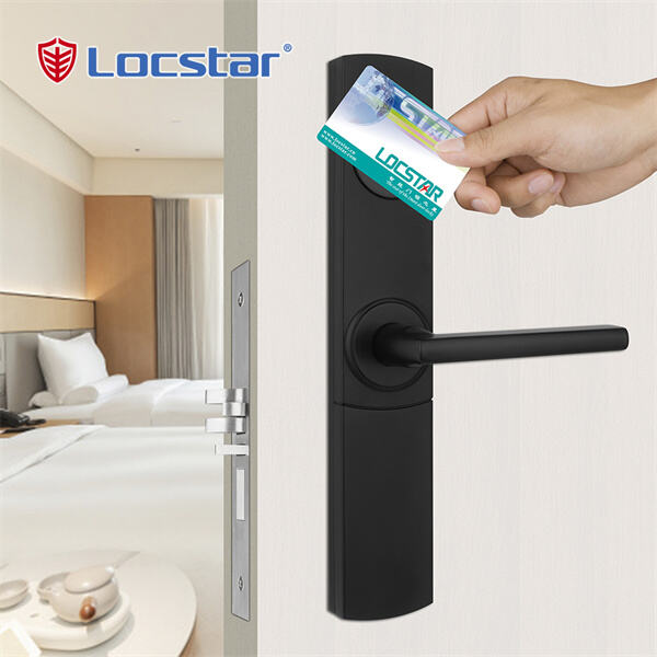 Use Card reader door lock: