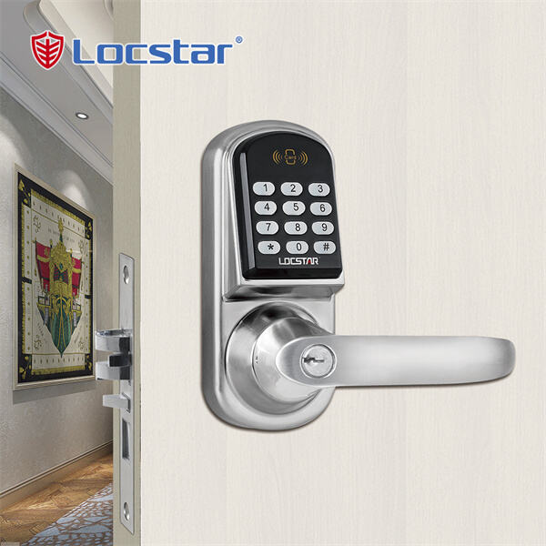 Use of Keyless Entry Door Lock With Handle