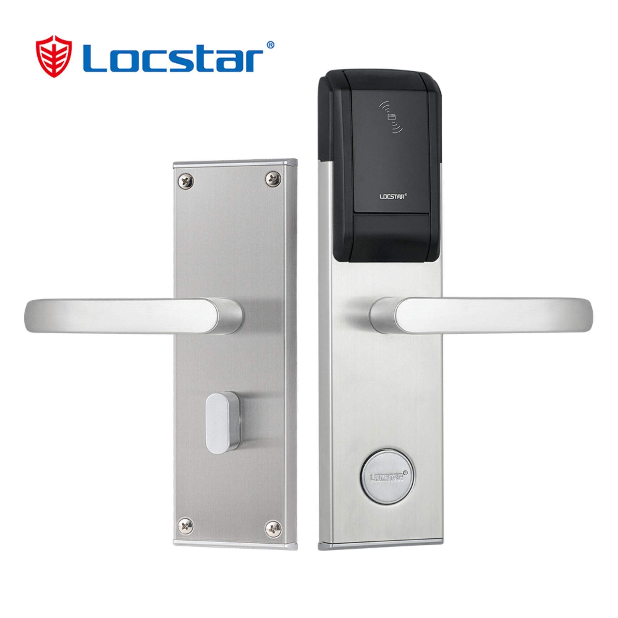 Locstar Keyless Deadbolt Key Card System Best For Sale Hotel Door Lock