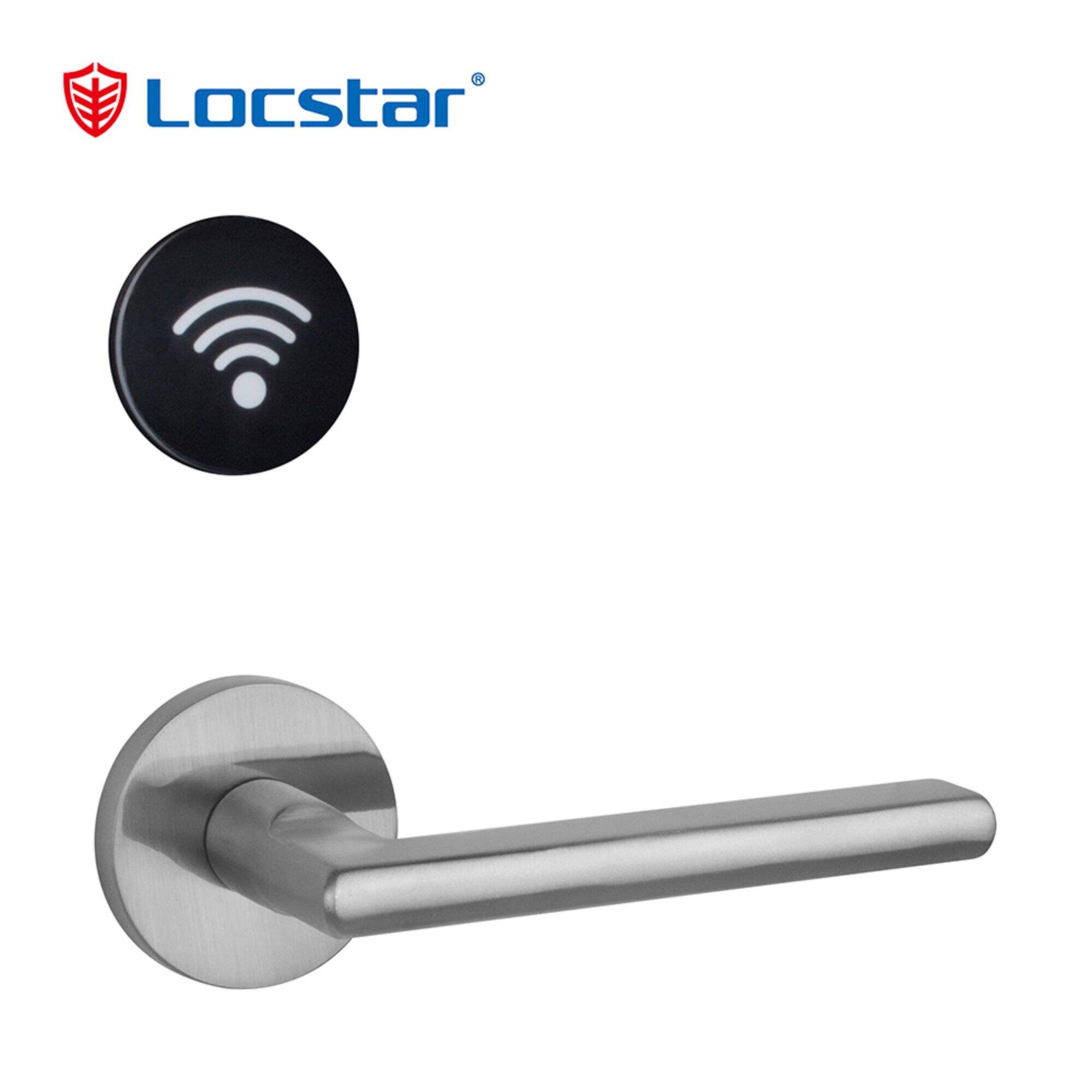 Locstar Rfid Security Key Card Electronic Door System For Split Hotel Lock