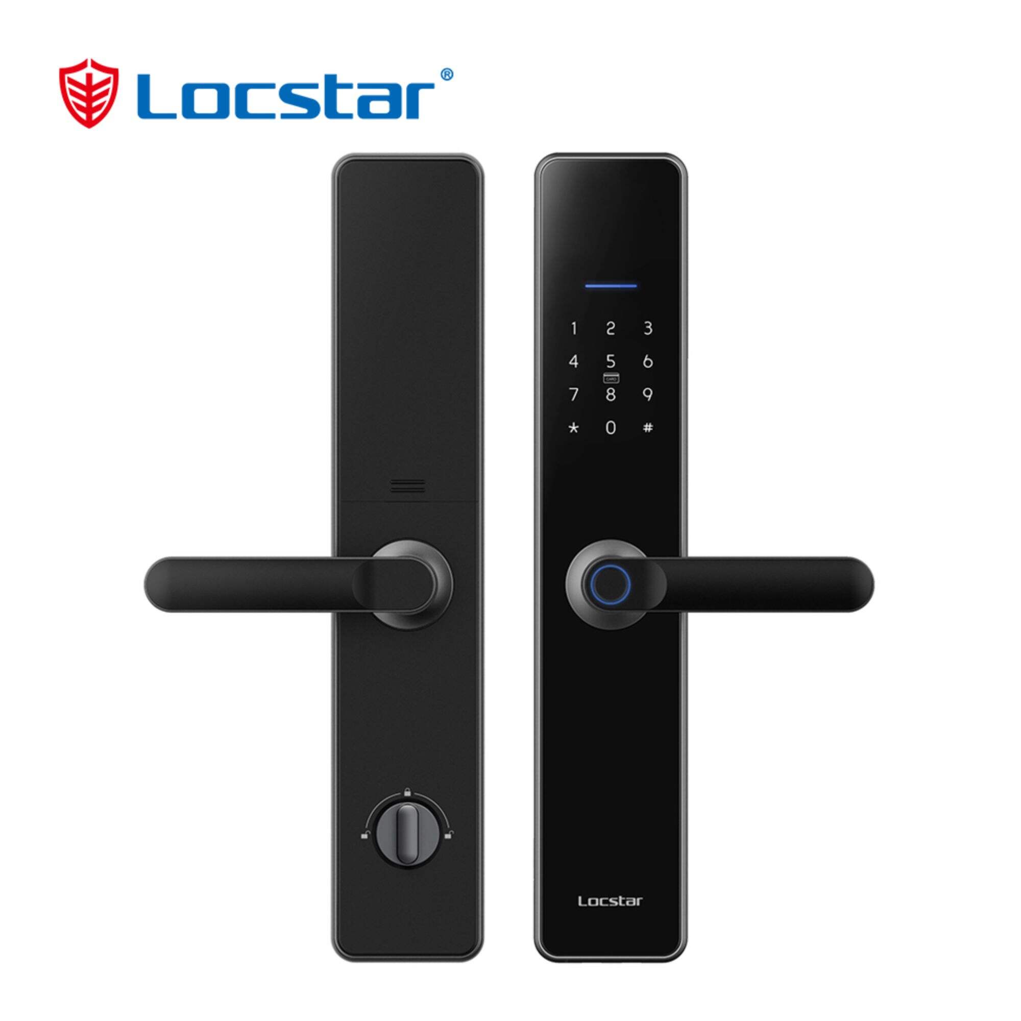 Locstar Intelligent Password Keyless Entry Door Lock Security Smart Doors Lock For Front Door