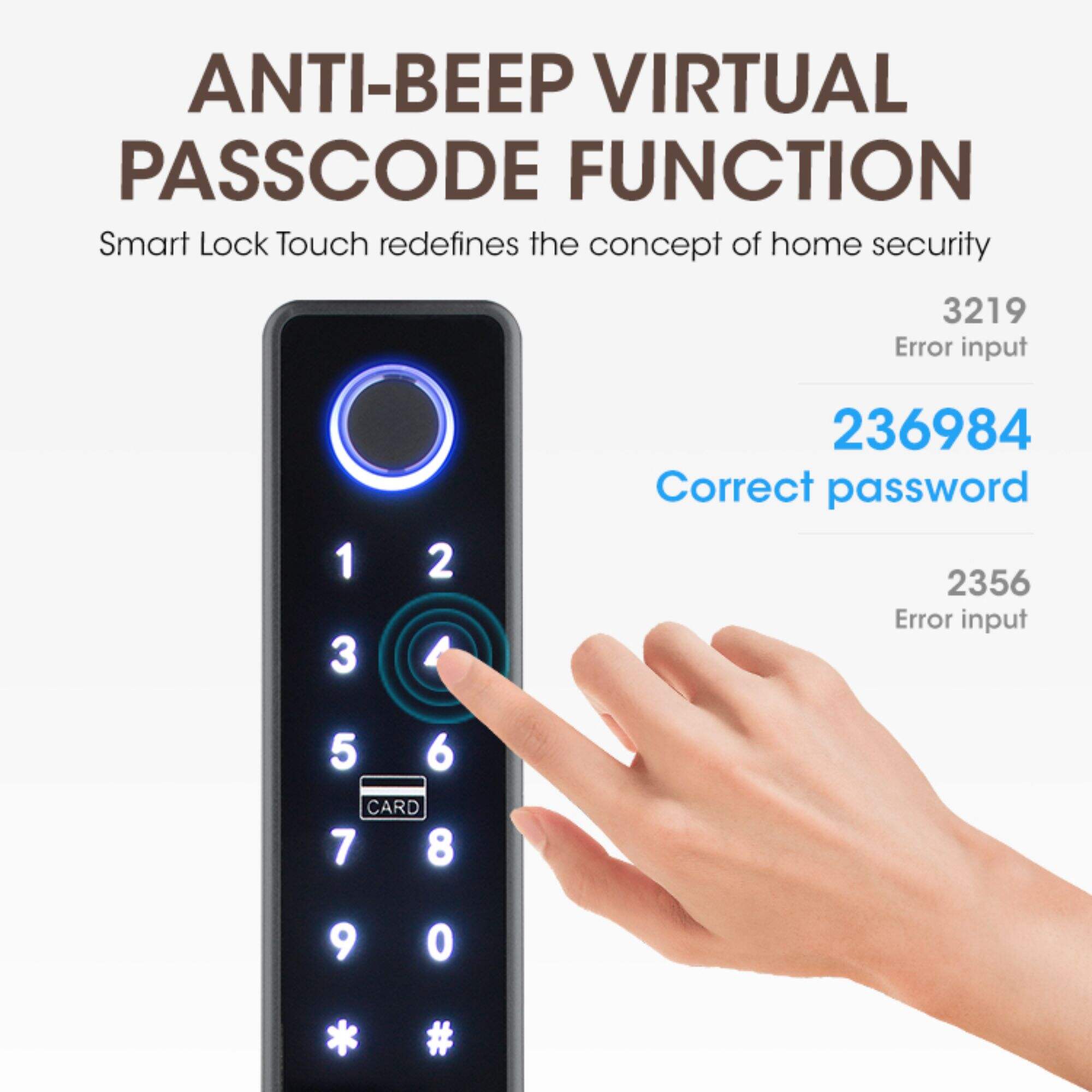 Wholesale Door Narrow Stile Electronic Best Keyless Entry With Phone App Smart Lock