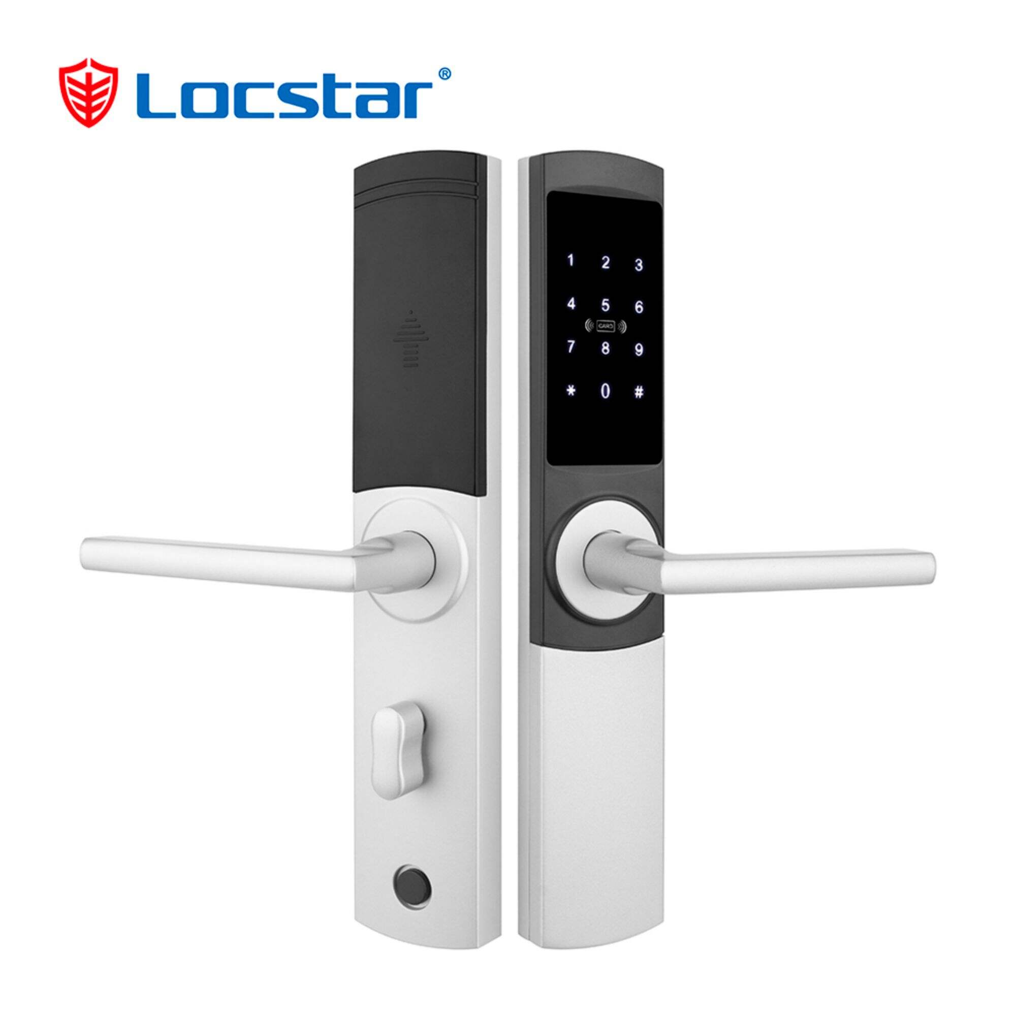 Locstar Digital Key Connecting Room Card System In Travel smart Hotel Door Lock