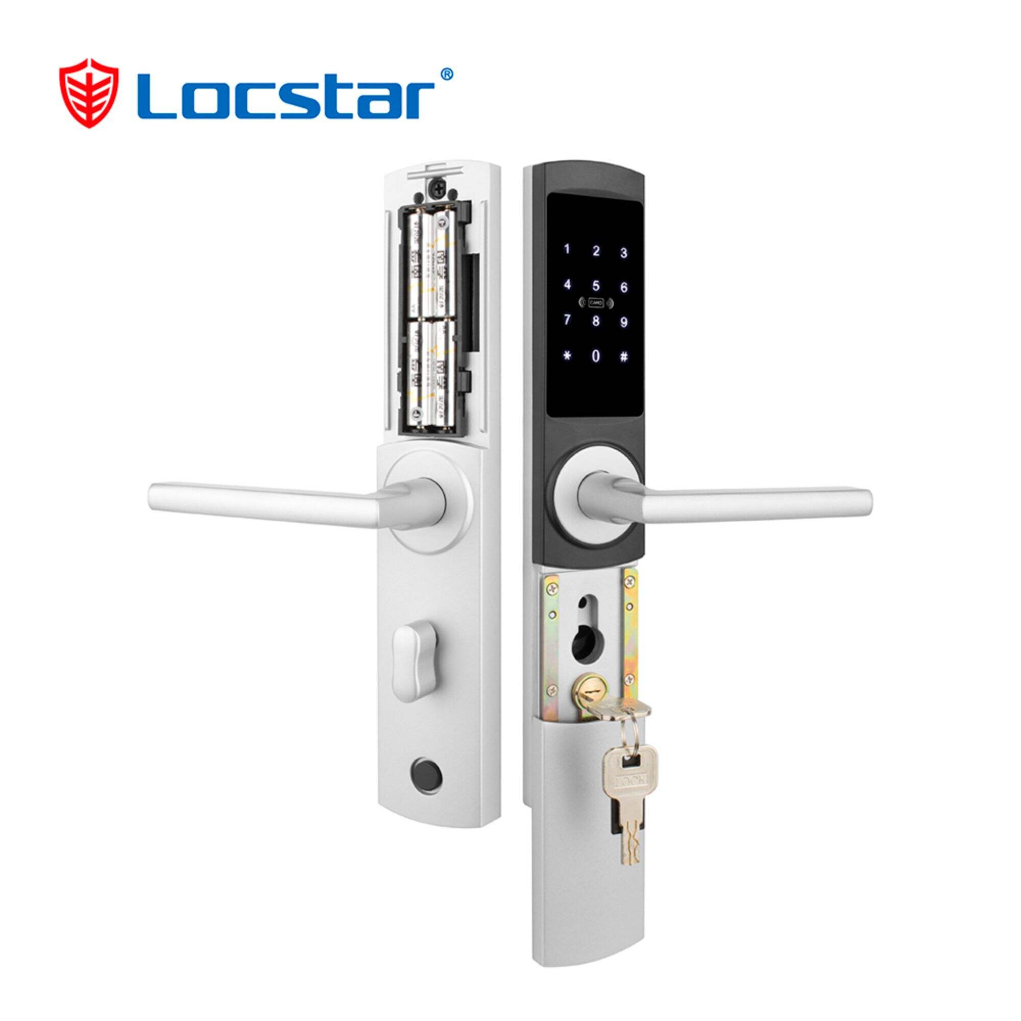 Locstar Digital Key Connecting Room Card System In Travel smart Hotel Door Lock