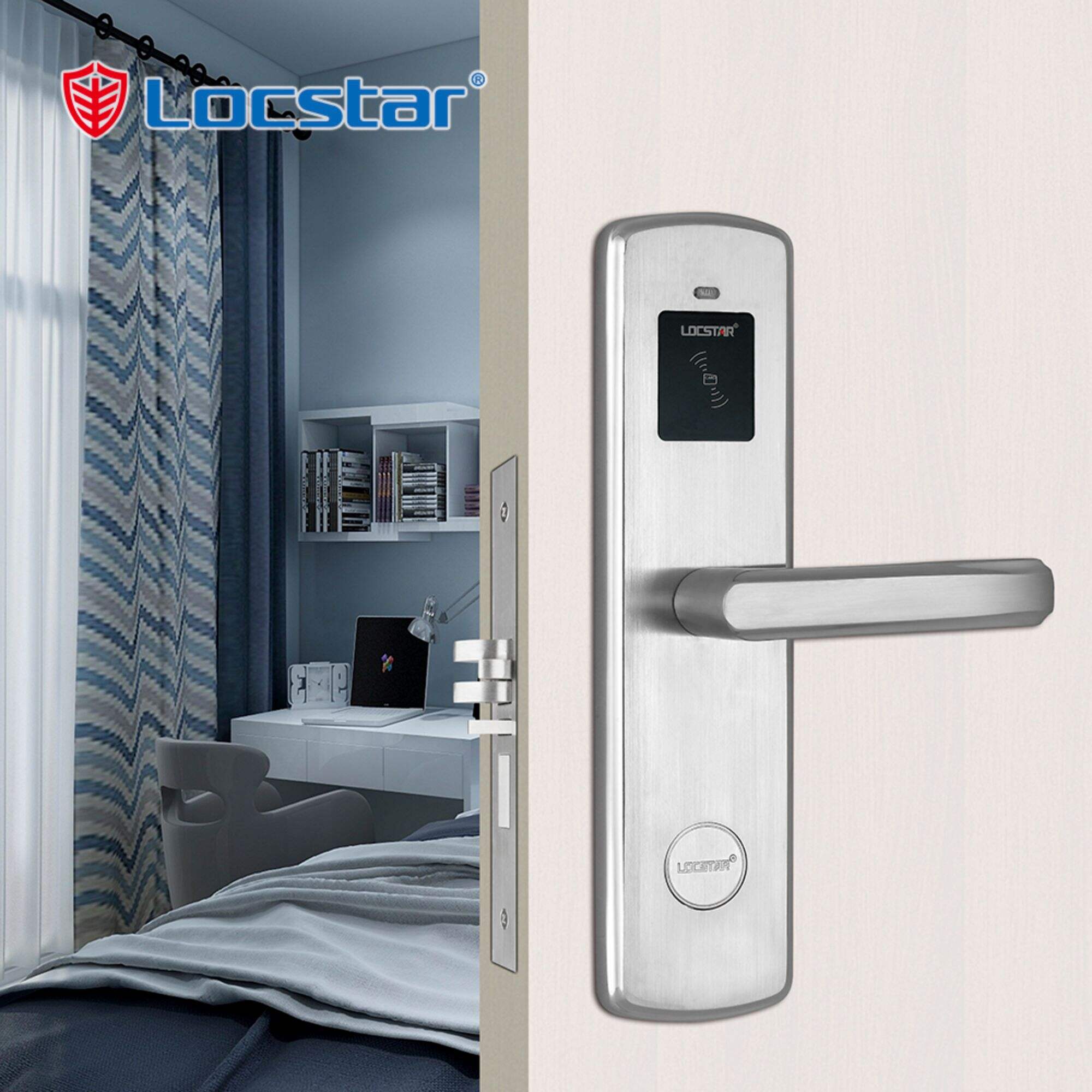 Locstar Portable Keyless Entry Installation Type Travel Door For Room Hotel Lock