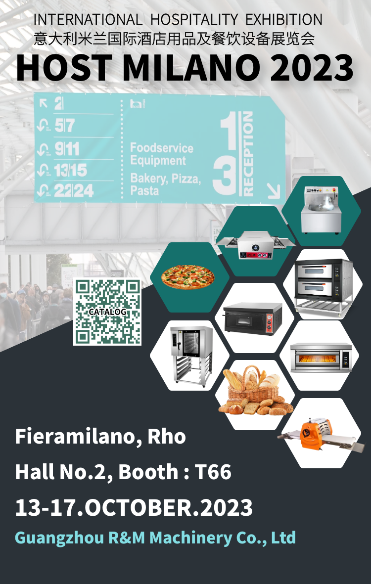 Host Milano 2023 R&M COMMERCIAL bakery Equipment supplier manufacturer baking machine exhibitors (1)