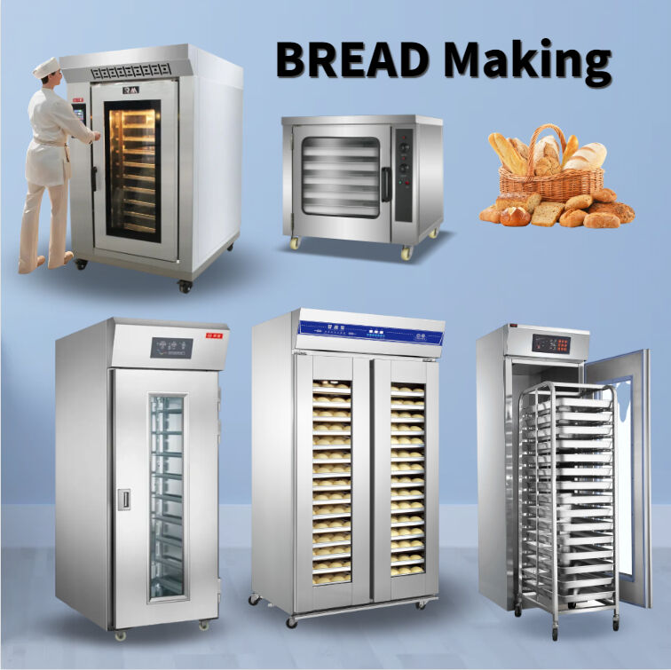 Electric Roll In Donut Bread Proofer Dough Machine For Baking Bakery Equipment