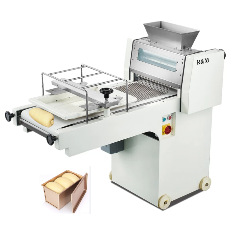 Toast Loaf Bread Molder Shaper Moulding Dough Moulder Machine For Baking Equipment