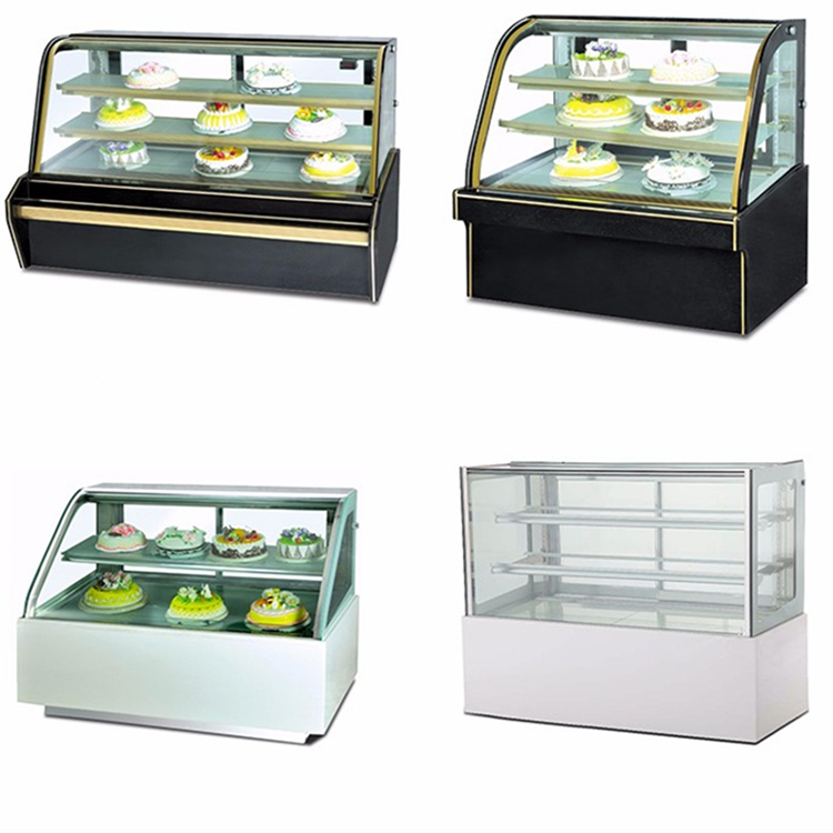 Bakery Shop Cake Bread Pastry Display Counter Show Case Fridge Cabinet Showcase