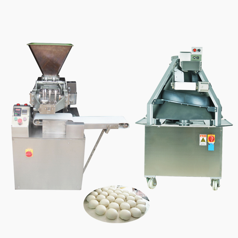 Automatic Continuous Volumetric Dough Divider And Conical Dough Rounder Machine