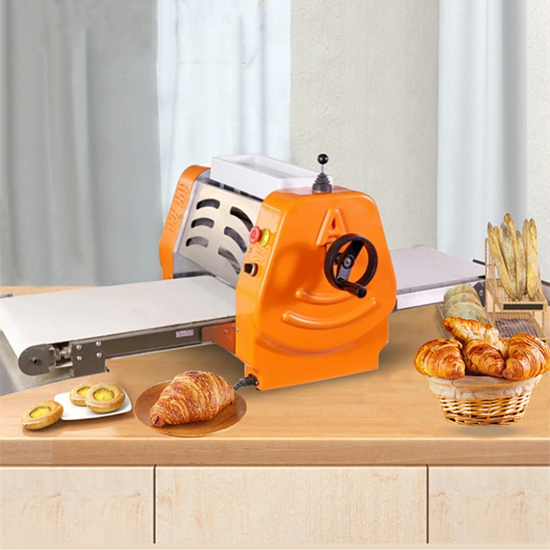 Counter Table Top Best Electric Small Mini Croissant Dough Sheeter Machine For Home Use