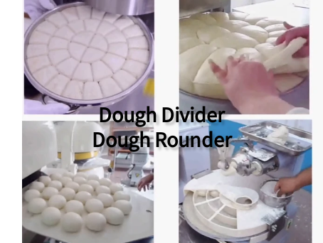 Dough Divider And Rounder Machine