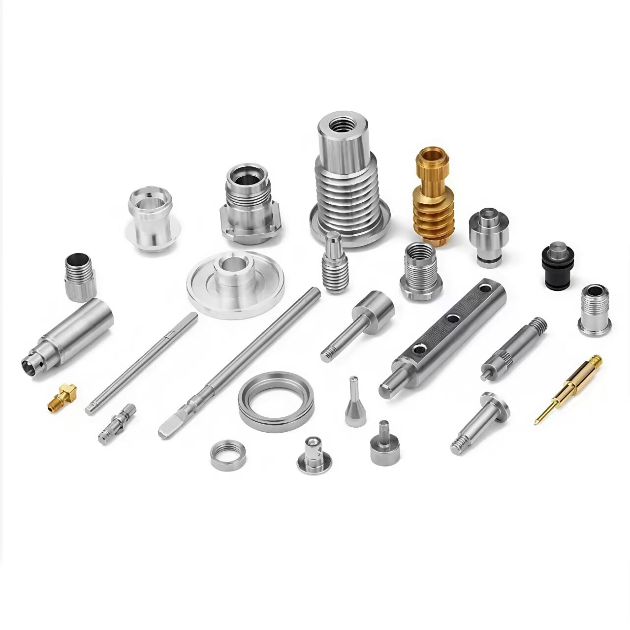 product factory wholesale custom precision machined cnc turning services for titanium  stainless steel parts-6