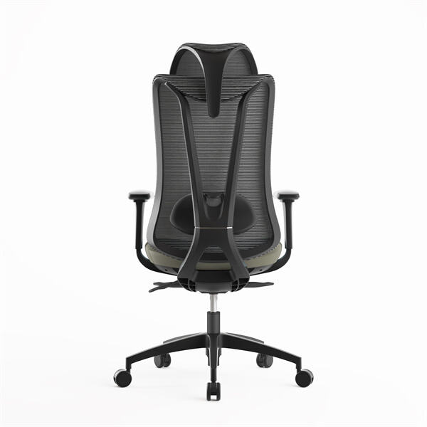 Use high back ergonomic mesh office chair: