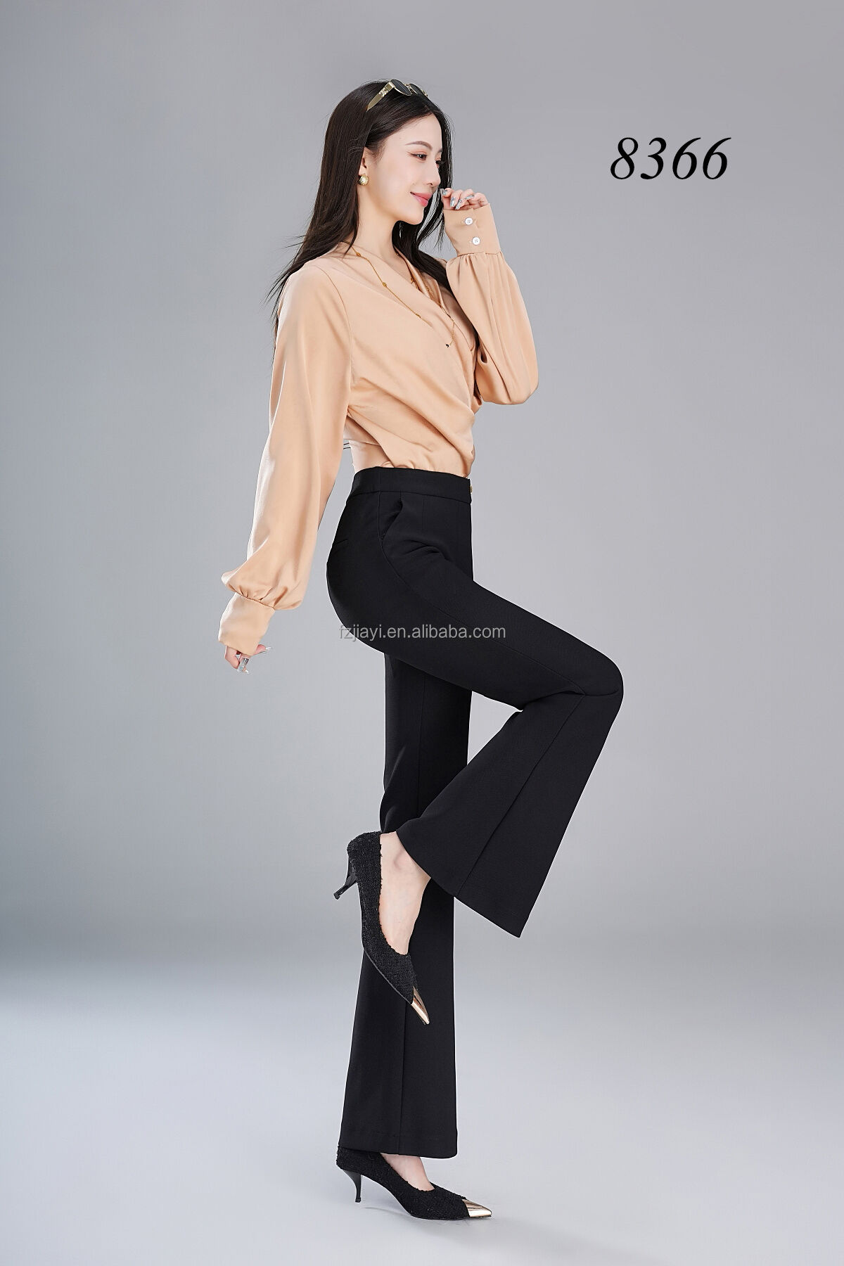 Women's High-Waisted Flare Leggings Boot cut Yoga & Business Pants manufacture