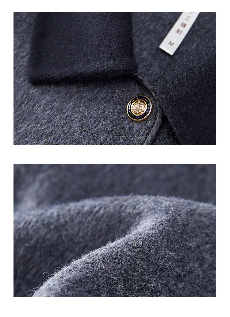 Women Autumn New Fashion Blend Short Blazer Coat Vintage Long Sleeve Female Outerwear Chic Femme manufacture