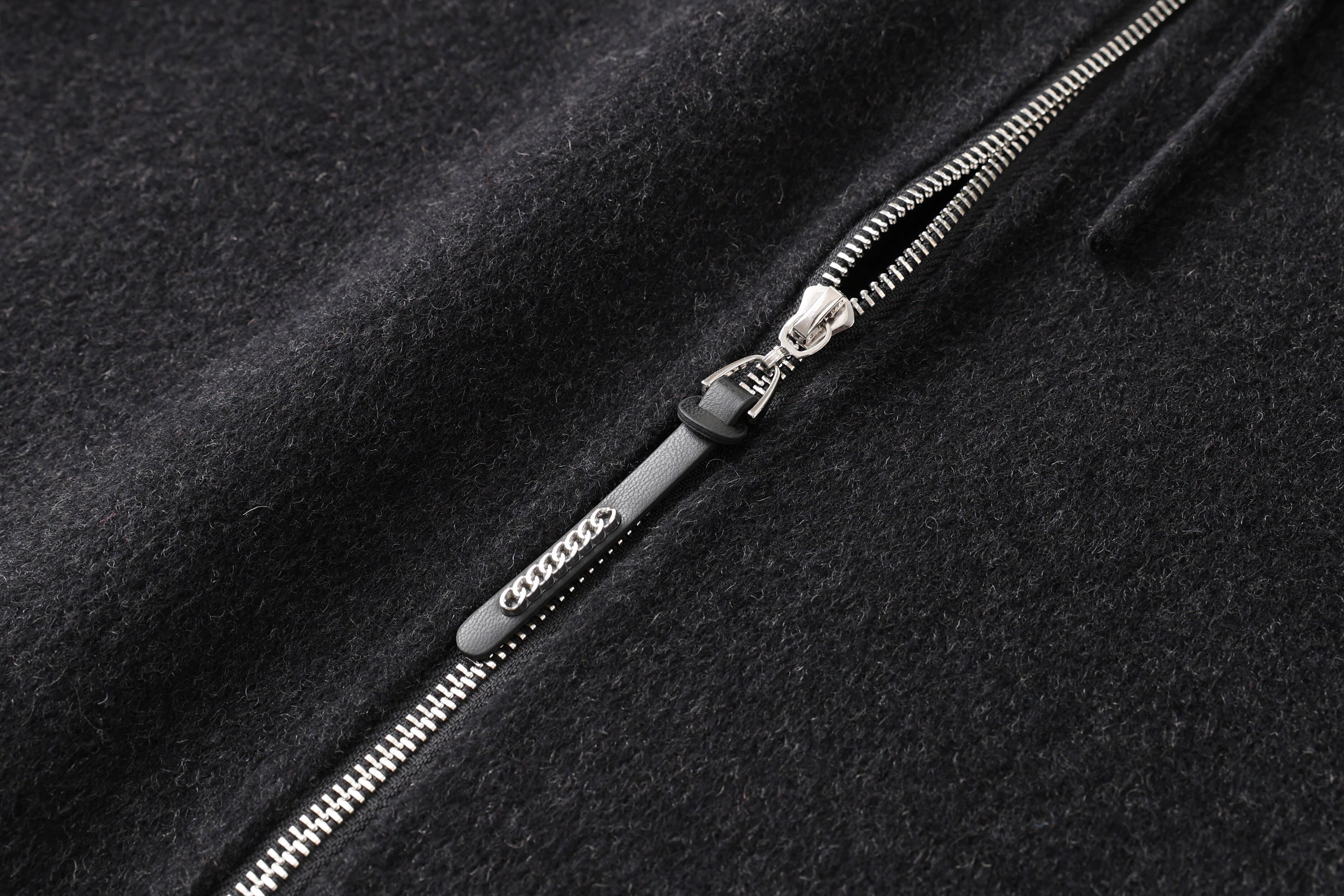 Women's Woolen Winter Coat with Single-Button Collar Feathers Filled Fastening Button Highly Warm & Comfortable Short Style details