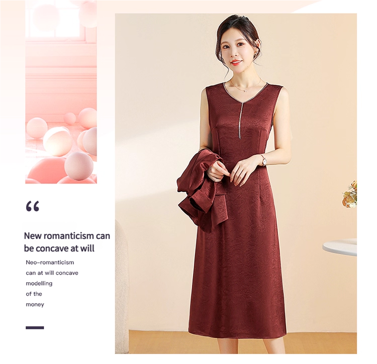 2025 Autumn Fashionable and Stylish Skirt Set Jacket, V-Necked Skirt, Skirt Set - Two-Piece Set manufacture