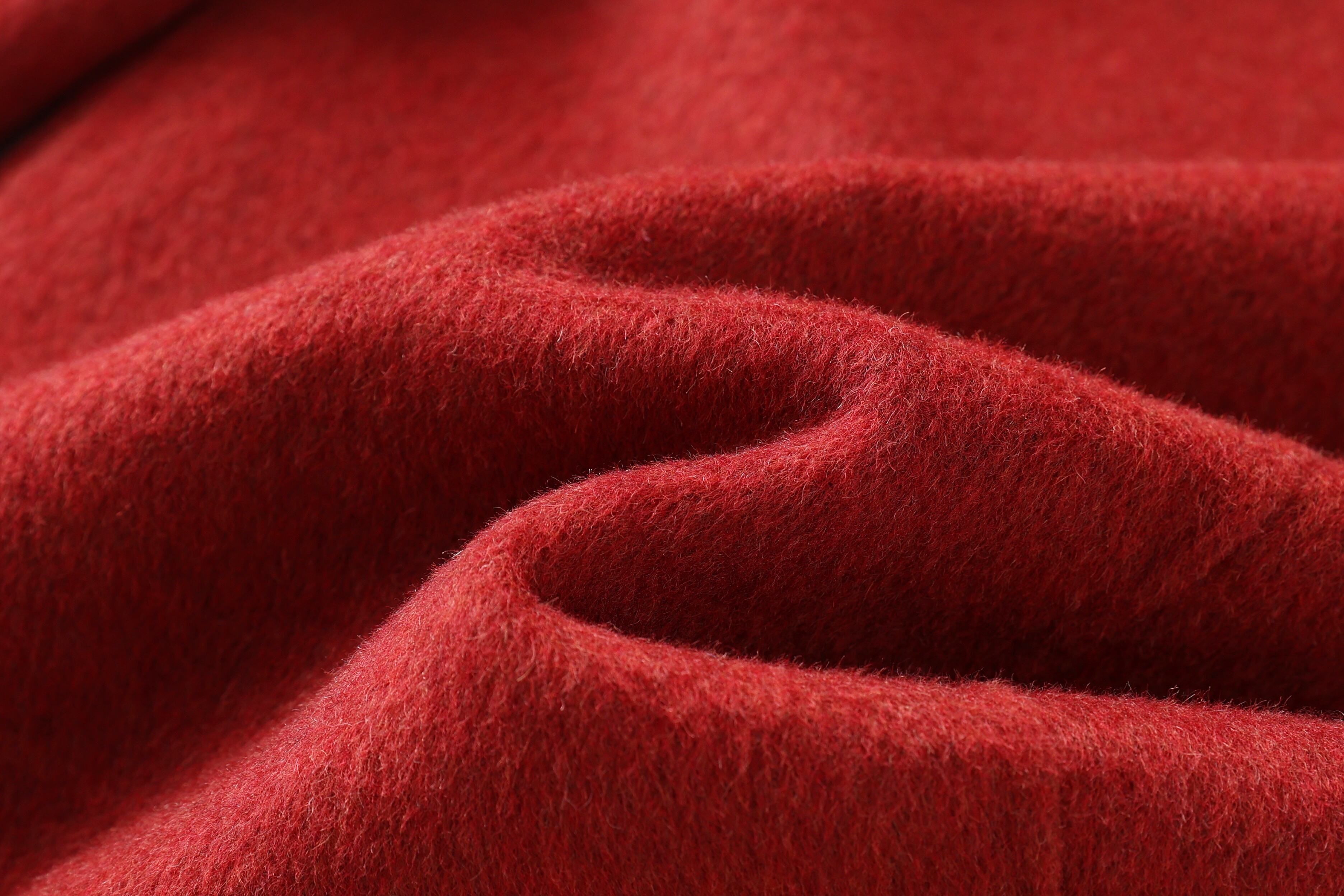 Women's Classic Double-Sided Wool Long Overcoat Warm Single Breasted Winter Coat Turn-Down Collar Belt Closure Cashmere Hood manufacture