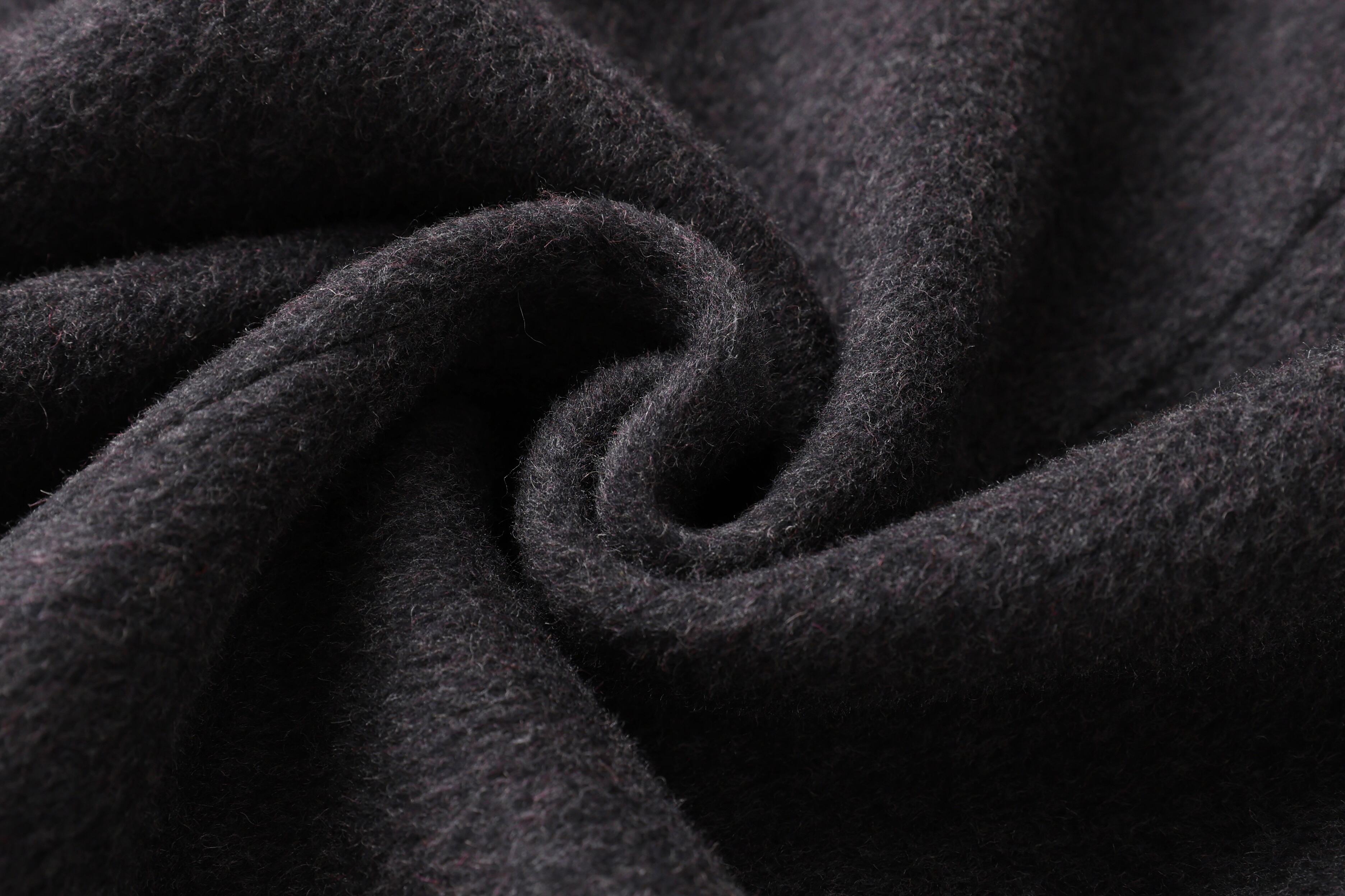 Practical Double-Breasted Woolen Coat with Cute Bow Decor and Button Closure Long Winter Jacket with Practical Pockets manufacture