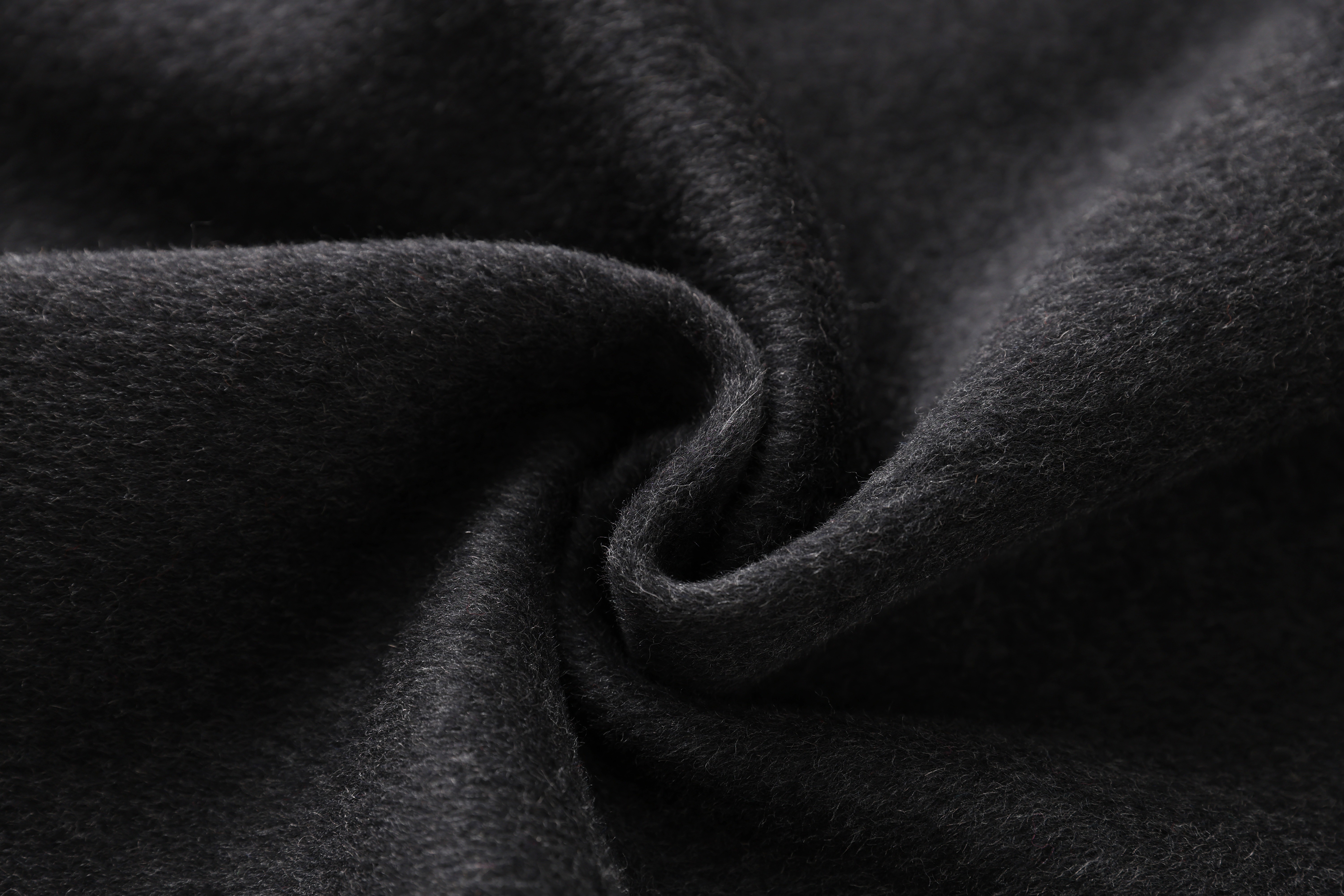 Women's High Quality 100% Wool Fleece Winter Coat Long Warm Jacket with Solid Color Design Sheep Fur Plain Dyed Long Sleeves factory