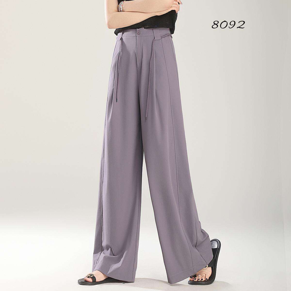 2025 Spring/Summer New Loose Wide Legged Pants Slim Fit Style Straight High Waist Manufacturer Casual Pants supplier
