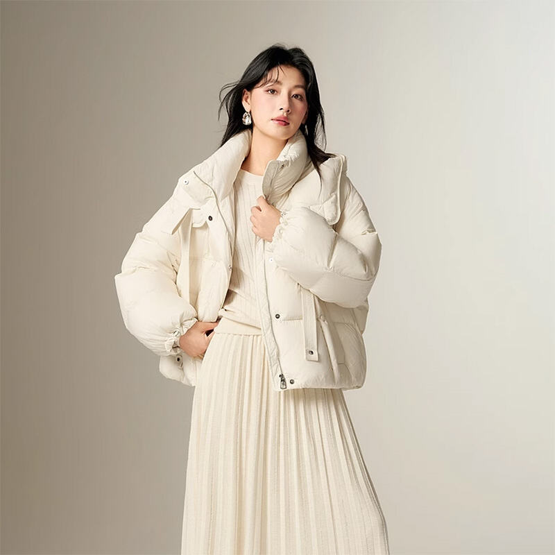 Short Warm Clothes for Women Long Down Jacket White Duck Down Korean Women's Coat Intensification Woman Winter Coat Jackets Cold factory