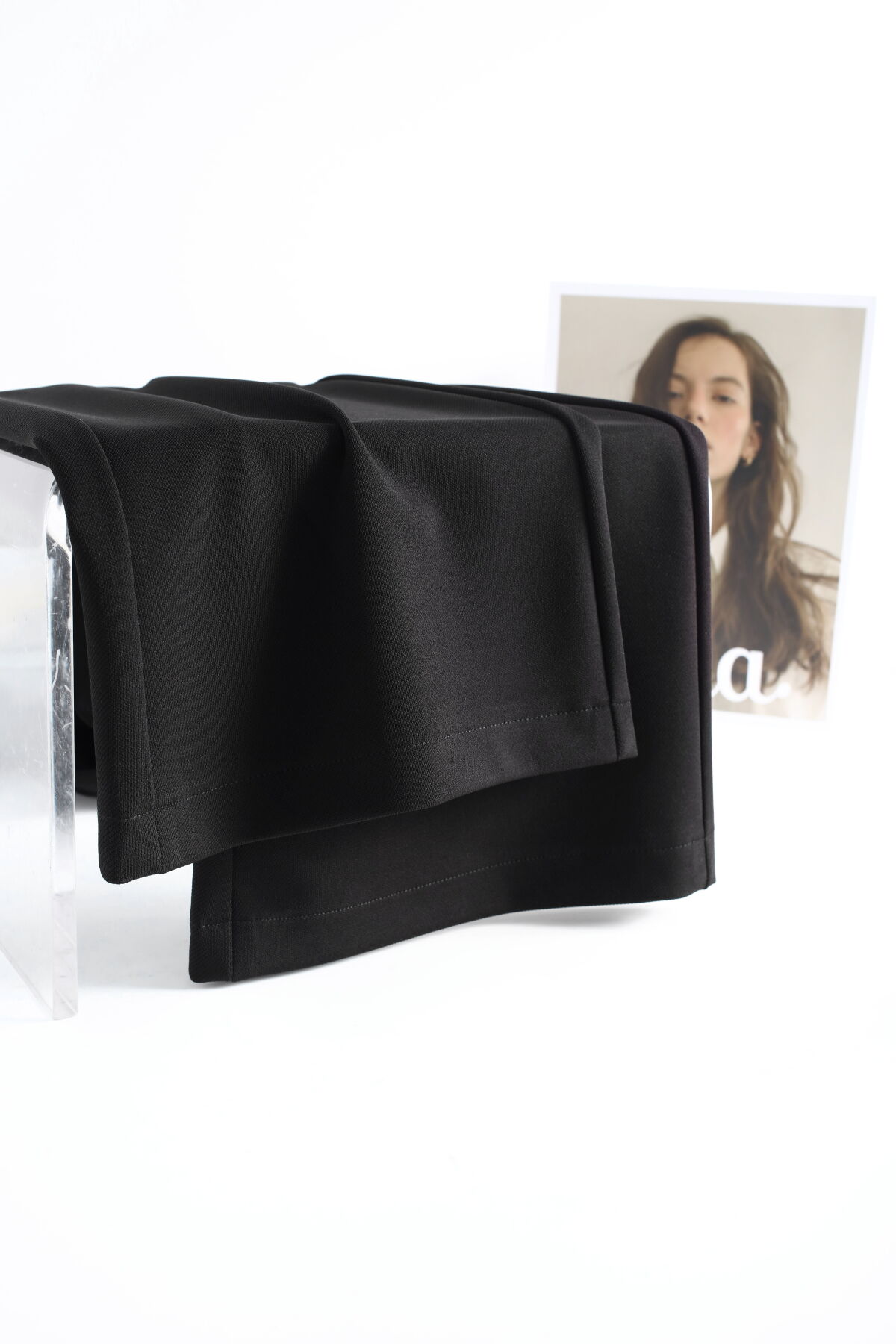 2025 Summer Women's New High-waisted Slim-fit Straight Pants Knitted Casual Flared Pants factory