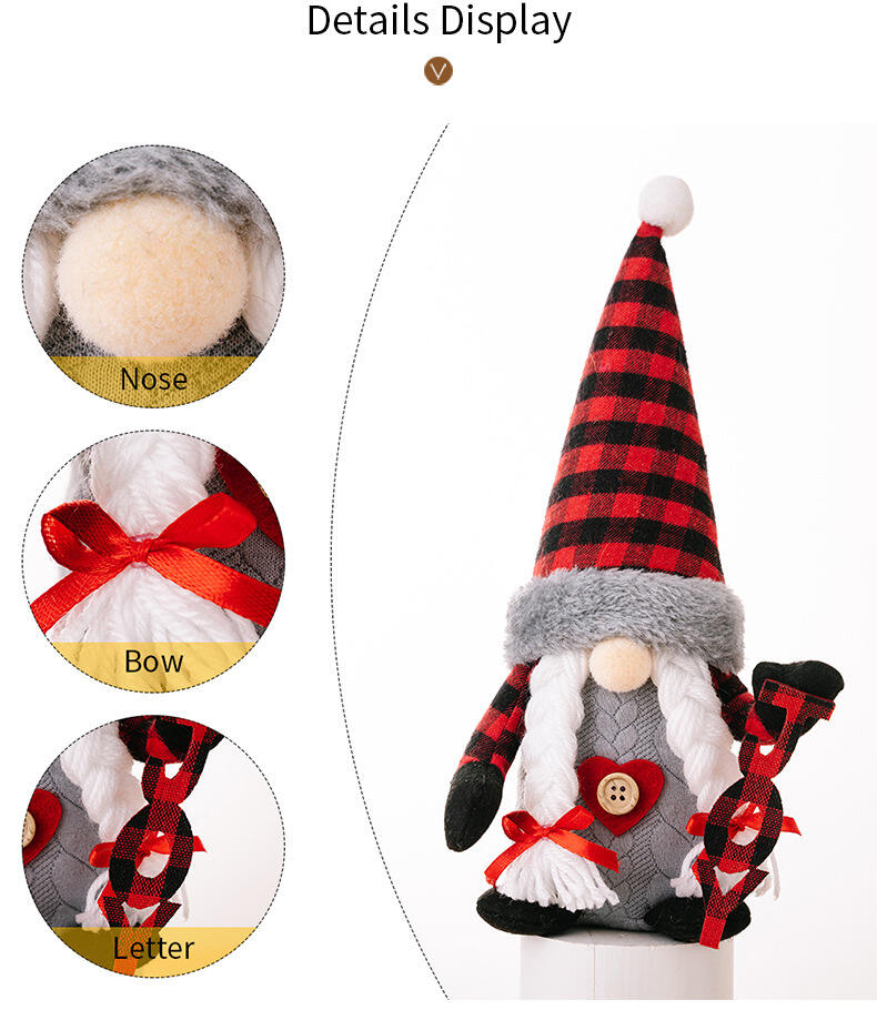 Gnome Christmas Plush Gnomes Gonk With XMAS factory
