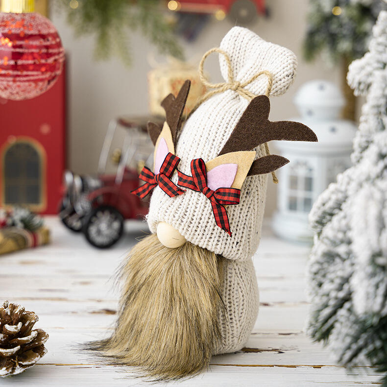 Gnome Christmas Plush Gnomes Gonk Reindeer With Round Body manufacture