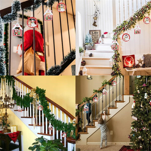 Kuandika Vitongoji za Krismasi pamoja na Familia