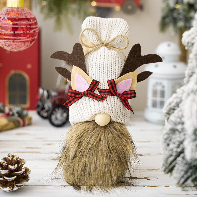 Gnome Christmas Plush Gnomes Gonk Reindeer With Round Body manufacture