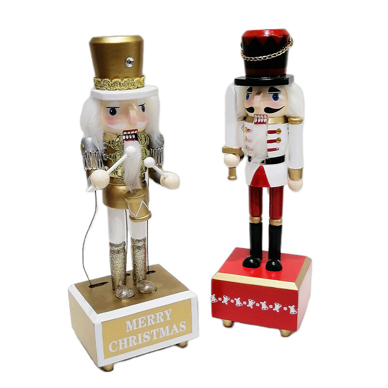 12 Christmas Nutcracker Soldier Music Box supplier