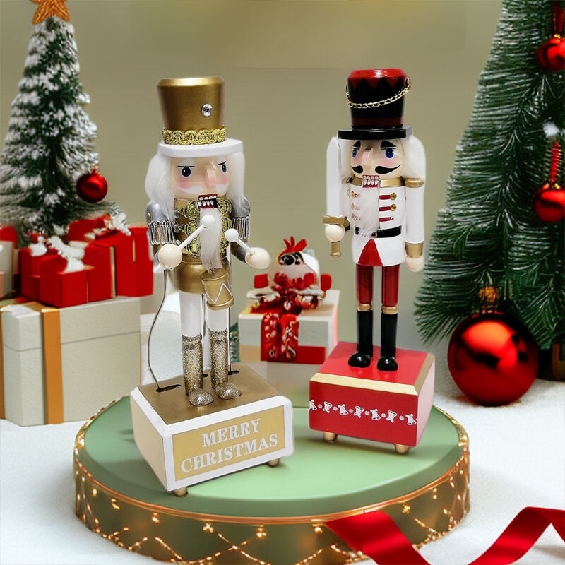 12 Christmas Nutcracker Soldier Music Box factory