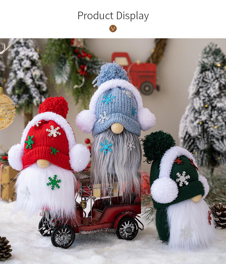 Gnome Christmas Plush Gnomes Gonk Christmas Santa With Round Body details