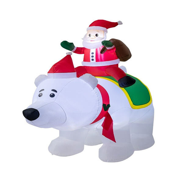Maono Mapya kwa kutumia Viongozi vya Santa Inflatable