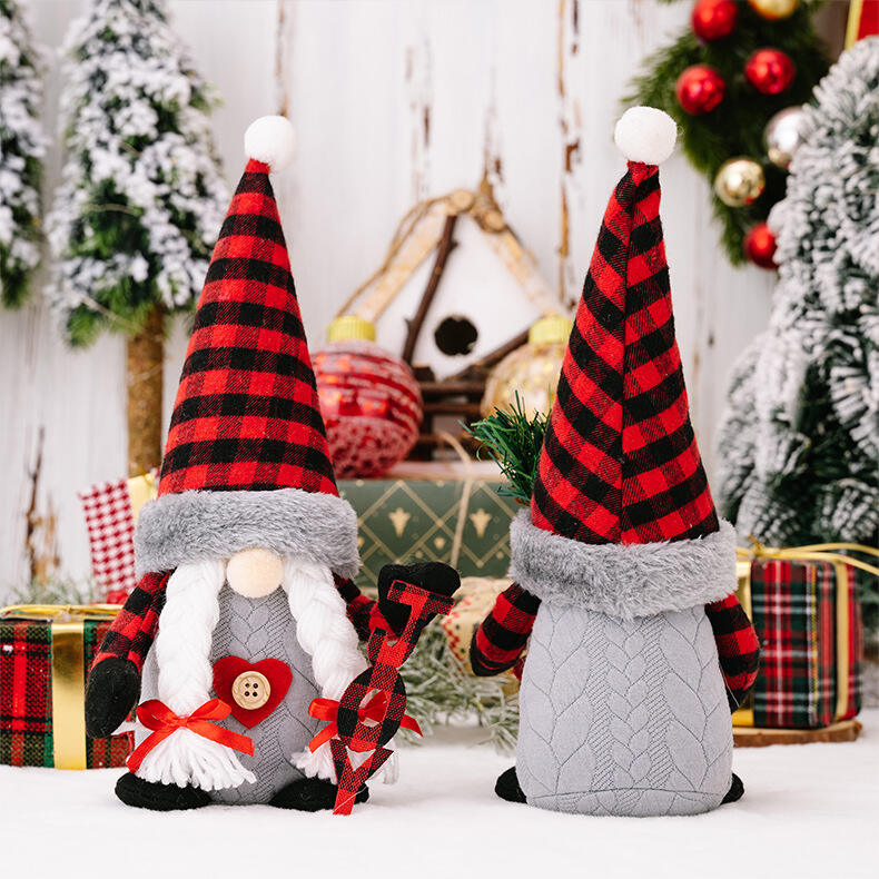 Gnome Christmas Plush Gnomes Gonk With XMAS manufacture