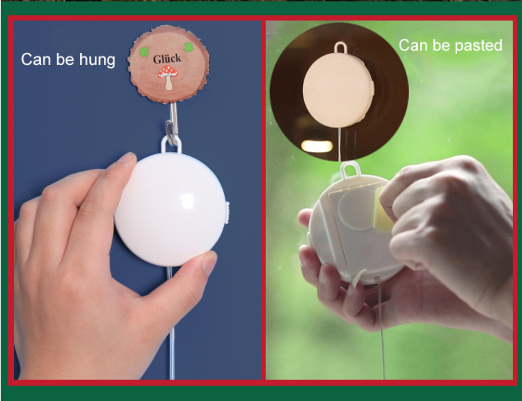 New Design Festival Decorative Holiday Christmas Hanging Lights Window Decor Room Layout 3D Hanging Acrylic Christmas Ornament manufacture