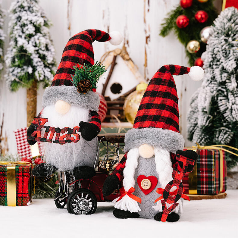 Gnome Christmas Plush Gnomes Gonk With XMAS manufacture