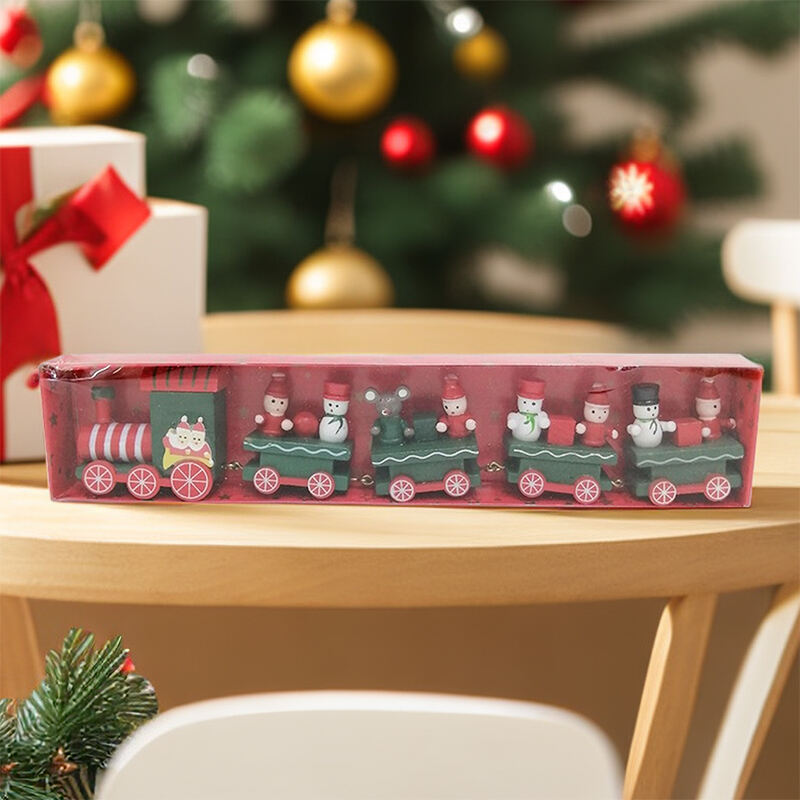 Wooden Train Set of 5/Wooden Table top Train Decoration, China Wooden ...