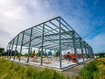 Top Quality Light Steel Welded H-shaped Steel Structure Warehouse