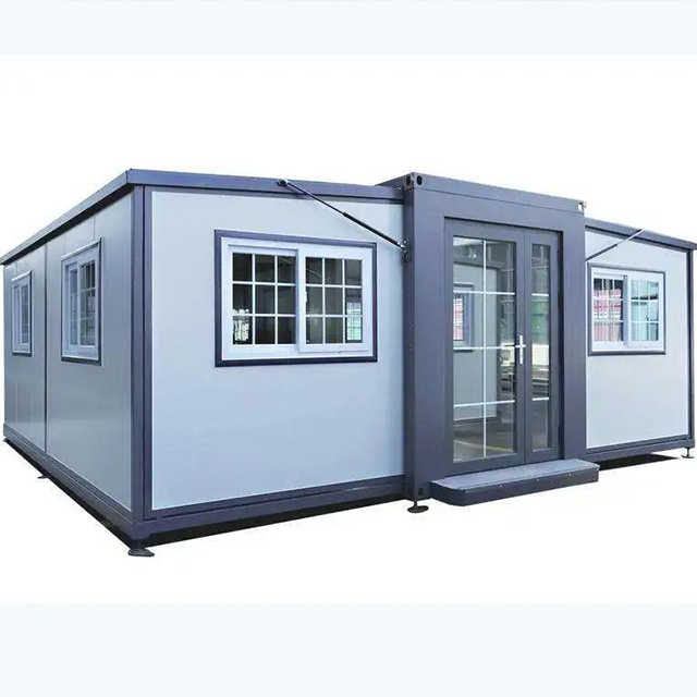 Expandable 2 Bedrooms Containers House Luxury Steel Structure